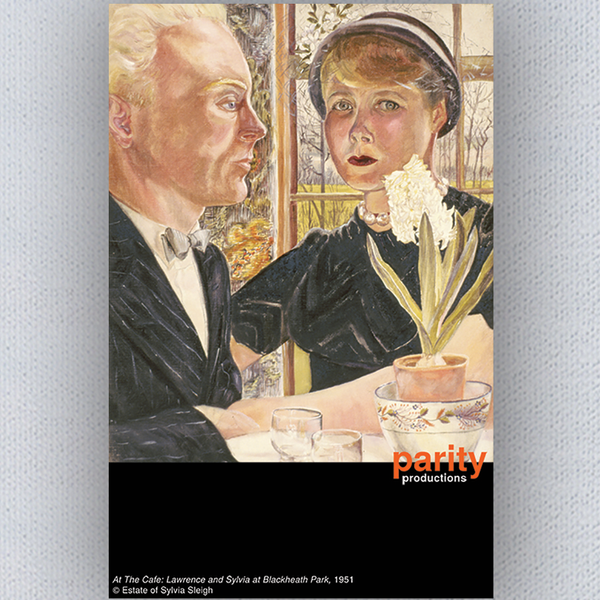 Sylvia Sleigh Poster - At the Cafe: Lawrence and Sylvia at Blackheath Park