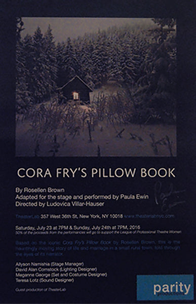 Parity Productions' Exclusive "Cora Fry's Pillow Book" Poster (Signed)