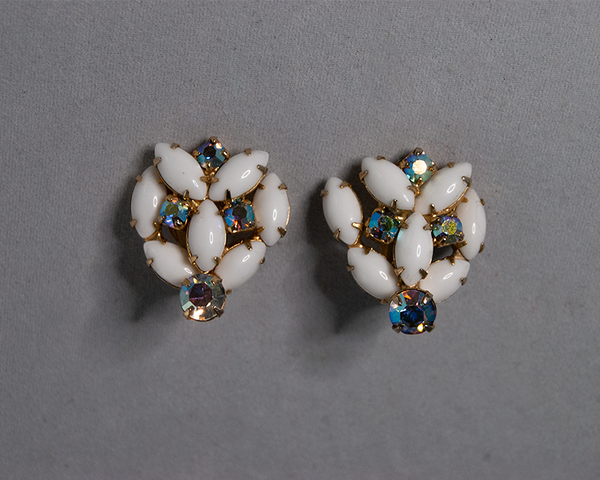 Vintage style clip-on earrings
