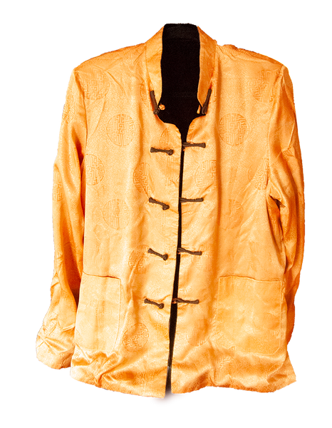 Carole Fraser Reversible Velvet Jacket in Black and Gold