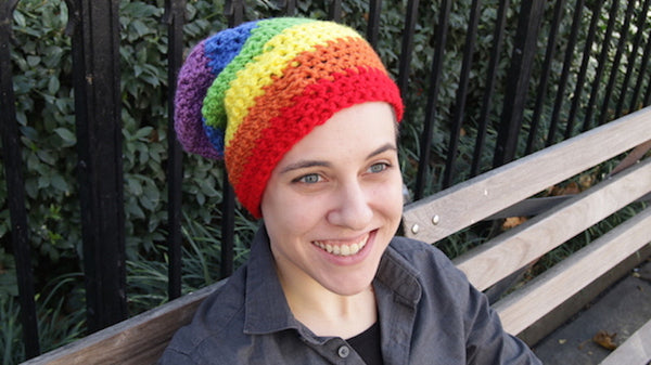 Pride Flag Slouch Hat
