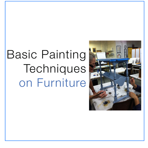 Isabel O'Neil Studio: Basic Painting Techniques on Furniture